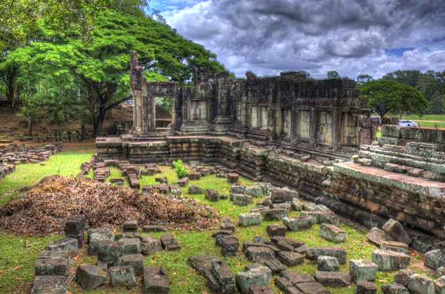 Angkor Wat Building Shell HDR