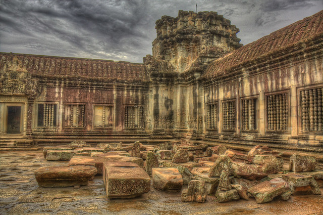Angkor Wat Interior in HDR